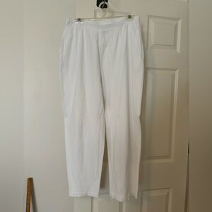 BLAST knit pants with pockets & elastic waist